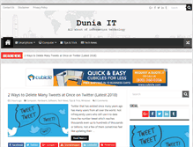 Tablet Screenshot of dunia-it.com